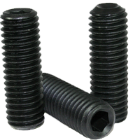 CUP POINT SOCKET SET SCREW, THERMAL BLACK OXIDE, ALLOY (INCH)