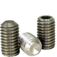 STAINLESS 316 CUP POINT SOCKET SET SCREW (INCH)