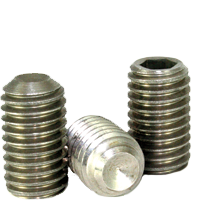 METRIC STAINLESS A4 (316) CUP POINT HEX SOCKET SET SCREW, DIN 916