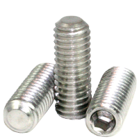STAINLESS 18 8 FLAT POINT SOCKET SET SCREW (INCH)