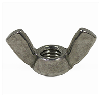 STAINLESS 18 8 WING NUT, COLD FORGED (INCH)