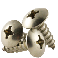 STAINLESS 18 8 SELF TAPPING SCREW, PHILLIPS TRUSS HEAD, TYPE A (INCH)
