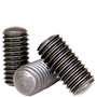 OVAL POINT SOCKET SET SCREW, THERMAL BLACK OXIDE, ALLOY (INCH)