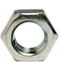 A563 GRADE A FINISHED HEX JAM NUT, ZINC CR+3 (INCH)