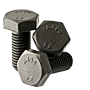 USA A490 HEAVY HEX STRUCTURAL BOLT, TYPE 1, PLAIN (INCH)