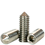 STAINLESS 18 8 CONE POINT SOCKET SET SCREW (INCH)