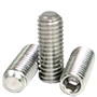 METRIC STAINLESS A2 (18 8) FLAT POINT HEX SOCKET SET SCREW, DIN 913