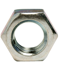 A563 GRADE A FINISHED HEX JAM NUT, ZINC CR+3 (INCH)