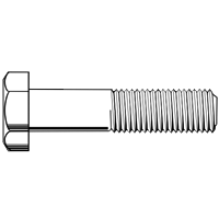 A490 HEAVY HEX STRUCTURAL BOLT, TYPE 1, PLAIN (INCH)