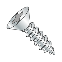 TAPPING SCREW, PHILLIPS FLAT HEAD, TYPE A, ZINC CR+3 (INCH)