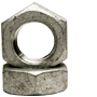 A563 GRADE A FINISHED HEX JAM NUT, HDG (INCH)