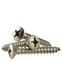 STAINLESS 18 8 SELF TAPPING SCREW, OVAL HEAD, TYPE A (INCH)