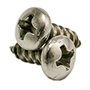 STAINLESS 316 SELF TAPPING SCREW, PHILLIPS PAN HEAD, TYPE A (INCH)